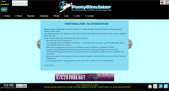 Desktop Screenshot of footysimulator.co.uk